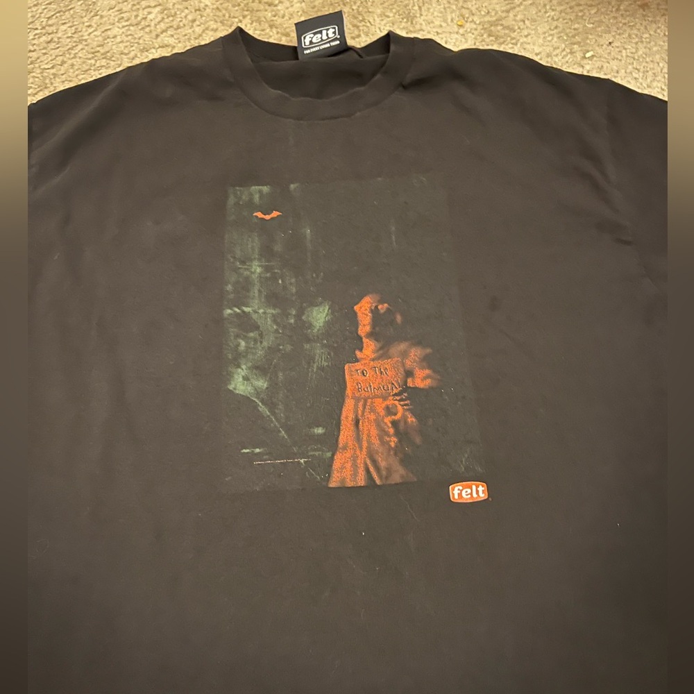 Felt Riddler Photo T Shirt The Batman - Picture 2 of 3